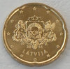 20 Euro Cent Kursmünze Lettland 2014 unz