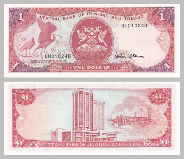 Trinidad und Tobago / Trinidad and Tobago 1 Dollar 1985 p36d unz.