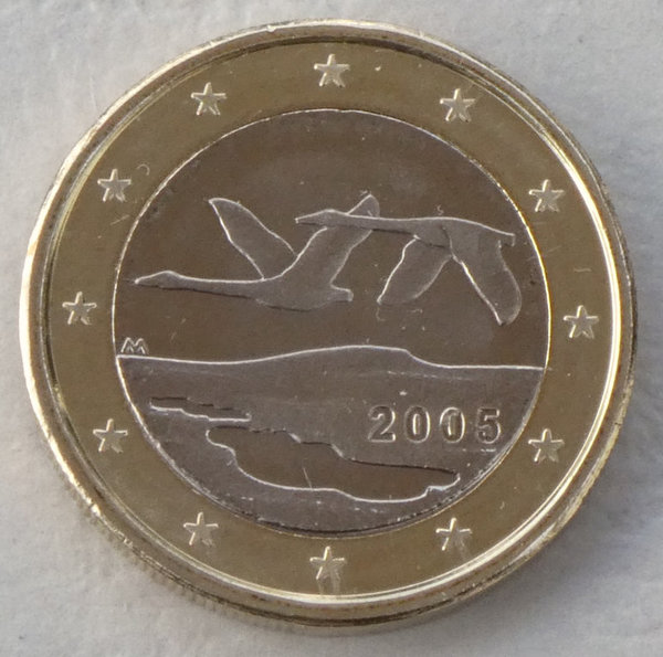 1 Euro Kursmünze Finnland 2005 unz