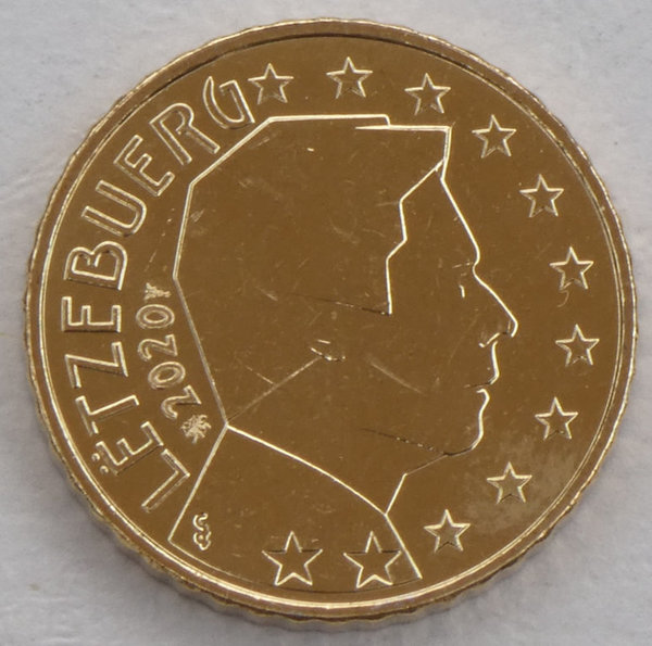 50 Euro Cent Luxemburg 2020 unz