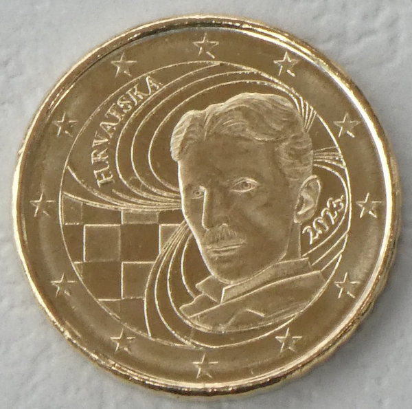 10 Euro Cent Kursmünze Kroatien 2023 unz