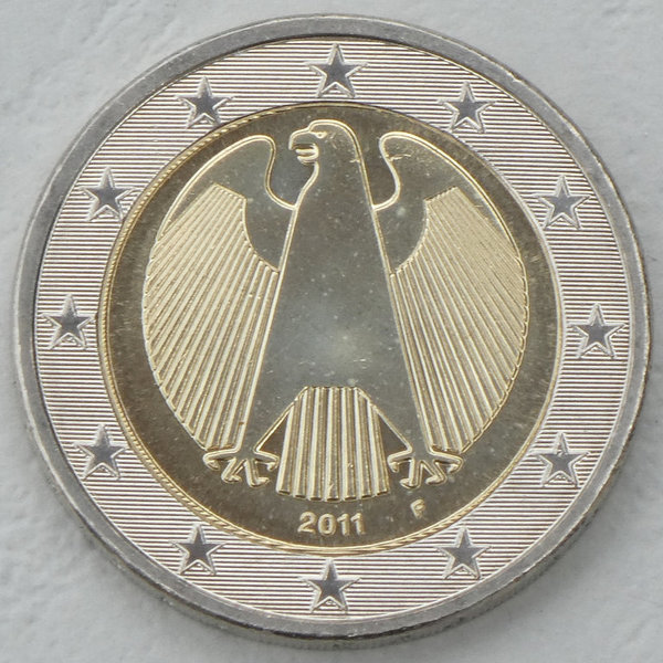 2 Euro Kursmünze Deutschland 2011 F unz.