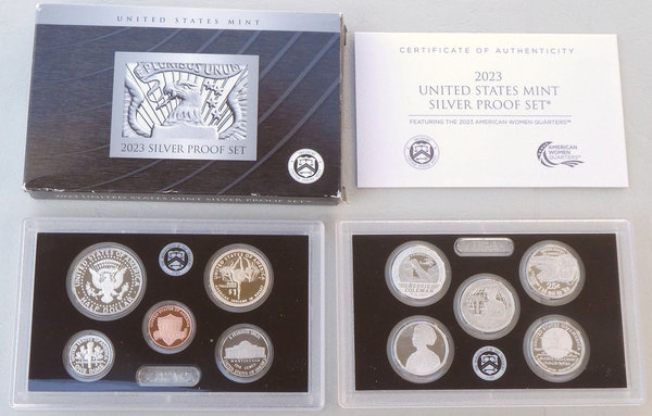 USA US Mint Silver Proof Set 2023