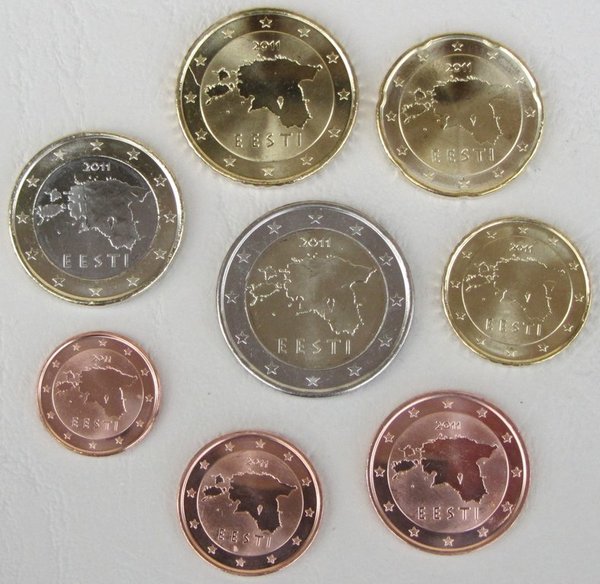 Euro KMS Kursmünzensatz Estland 2011 unz