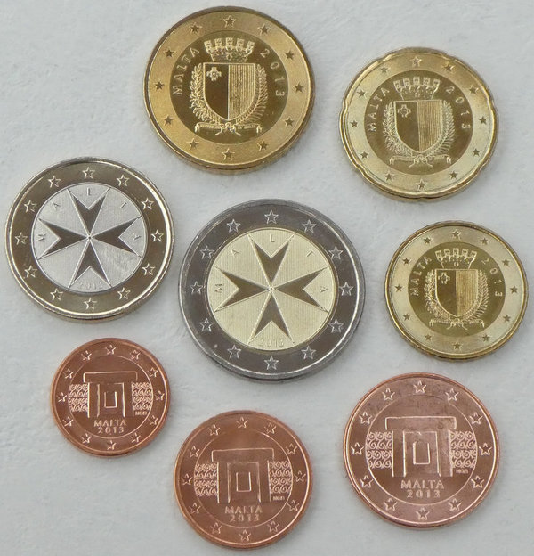 Euro KMS Kursmünzensatz Malta 2013 st.